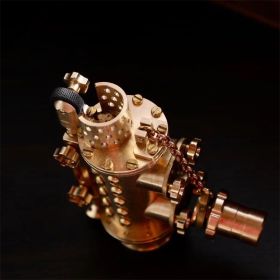 All Copper Handmade Mechanical Punk Kerosene Lighter Trench Machine