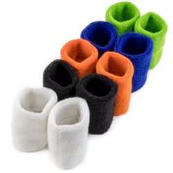 Wrist Sweatbands, 10-pack