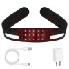 Infrared Red Light Therapy Wrap 660nm LED Red Light 850nm Near Infrared Light Wearable Flexible Deep Therapy Light Belt for Muscle Pain Relief