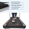 Folding Treadmill for Home with Desk - 2.5HP Compact Electric Treadmill for Running and Walking Foldable Portable Running Machine for Small Spaces Wor