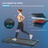 Under Desk Treadmill Walking Pad with Remote Controll, Heavy Duty 2.5HP 280LBS