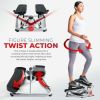 Mini Twister, Stair Stepper, Climber Step Machine with Handlebar for Total Body Toning, SF-S020027