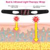 Infrared Red Light Therapy Wrap 660nm LED Red Light 850nm Near Infrared Light Wearable Flexible Deep Therapy Light Belt for Muscle Pain Relief