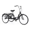 26" European Adult Tricycles 3 Wheel W/Installation Tools with Low Step-Through, Large Basket, Tricycle for Adults, Women, Men