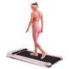 Walking Pad Treadmill Under Desk for Home Office Fitness, Mini Portable Treadmill with APP Remote Control and 16 Inch Running Area(Note: Forbidden to