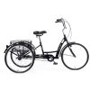 26" European Adult Tricycles 3 Wheel W/Installation Tools with Low Step-Through, Large Basket, Tricycle for Adults, Women, Men